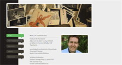 Desktop Screenshot of kainz.at